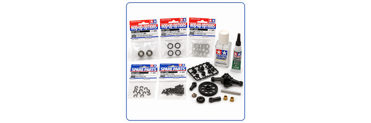 Original Tamiya Ersatzteile für RC‑Modelle und...