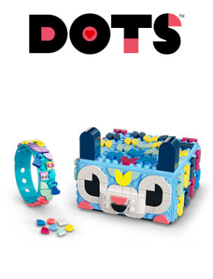 Mit LEGO® DOTS Sets können Kinder in eine neue...