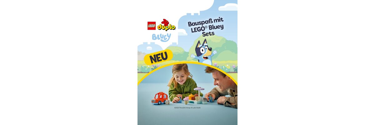 LEGO&reg; Bluey &ndash; Kreative Abenteuer mit...