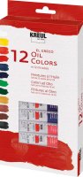 KREUL 26150 el Greco Ölfarben Set 12 x 12 ml Tuben