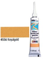 KREUL 4556SB -  Glas-Konturenpaste Royalgold 20 ml Tube SB