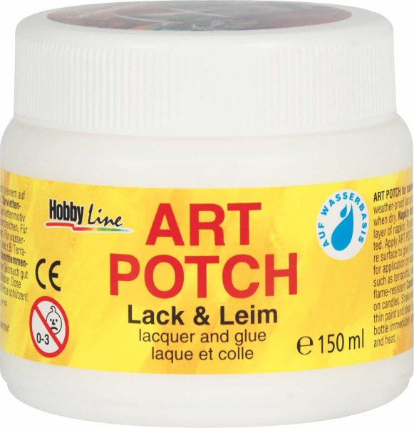 KREUL 49251 Art Potch Lack & Leim 150 ml
