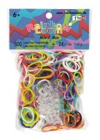 Rainbow Loom - Gummibänder Mix 600Stück