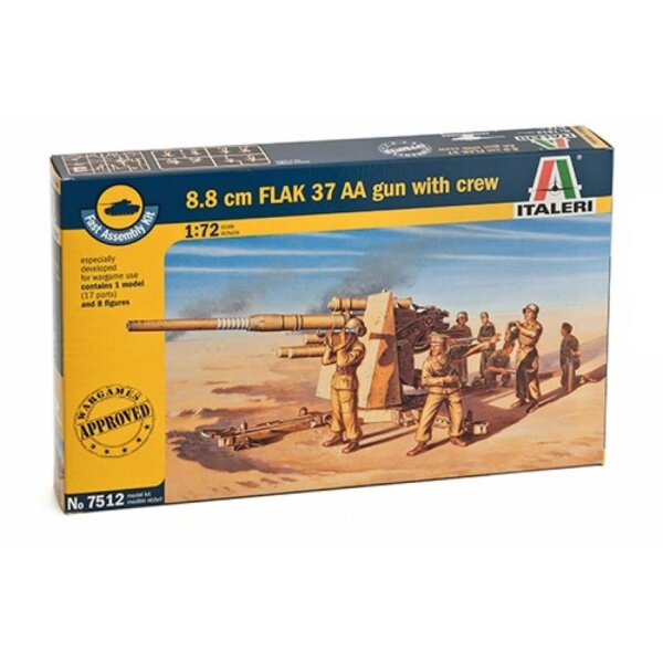 ITALERI 7512 1:72 Fliegerabwehrkanone 37 AA