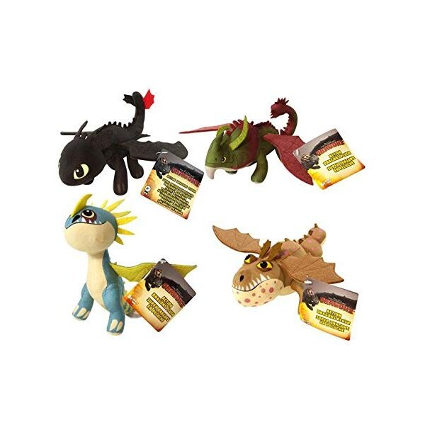 Spin Master 6022470 Dragons Plüsch, 4 Sortiert, 20 cm