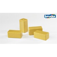 BRUDER 02342 ZUBEHÖR: 4 QUADERBALLEN