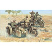 ITALERI (6121) 1:72 WWII Deutsche Motorräder