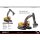Motorart 1000064 - Volvo Excavator EC280  1:50