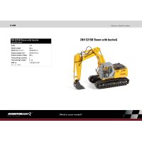 New Holland E215B Boom mit Schaufel