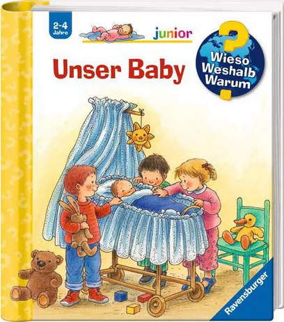 Ravensburger 32741 Wieso? Weshalb? Warum? junior, Band 12: Unser Baby