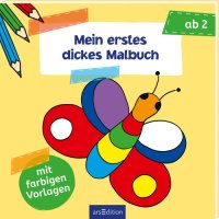 ARS EDITION 8375 Mein erstes dickes Malbuch