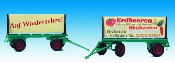 Anhänger Landwirtschaft (Schilderwagen ,, Erdbeeren"