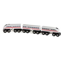 BRIO 33748 Schnellzug mit Sound, Holz,3teilig