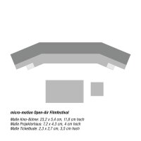 NOCH 66822 micro-motion Open-Air Filmfestival H0
