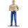 Bruder 60006 bworld Mann heller Hauttyp und blauer Hose