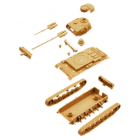 ITALERI 510107507 1:72 PzKpfw. III Ausf. J Fast Ass. Kit