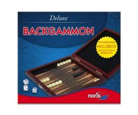 Noris 606108004 Deluxe Reisespiel Backgammon