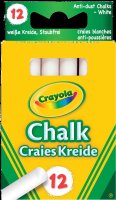 Crayola 002807 KLASSIK -  Weiße Kreide (12x)