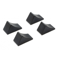 TAMIYA 54645 - 1:14 Hemmschuh (4) schwarz