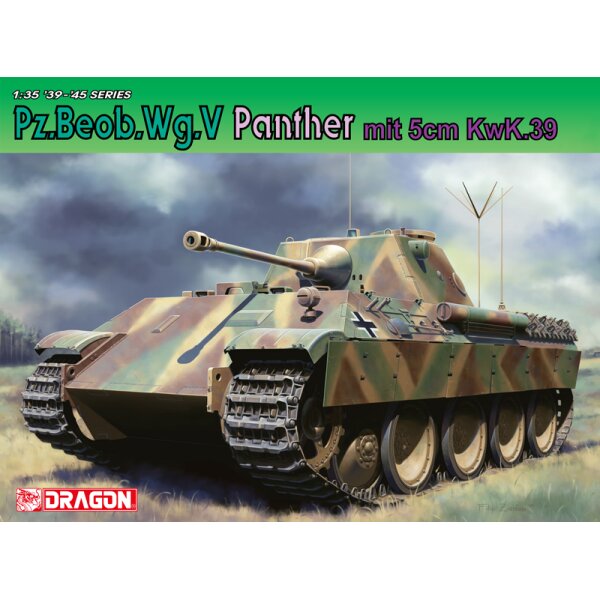 DRAGON - 1:35 Pz.Beob.Wg.V Panther 5cm Kw.K.39/1