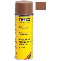 NOCH 61173  Acrylspray, matt, braun G,0,H0,H0E,H0M,TT,N,Z