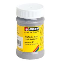 NOCH ( 61196 ) Acrylfarbe, matt, grau G,0,H0,H0E,H0M,TT,N,Z