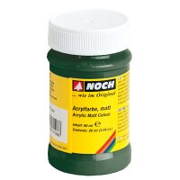 NOCH ( 61195 ) Acrylfarbe, matt, dunkelgrün...