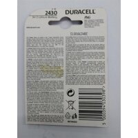 Duracell Lithium 2430 B1 (große Karte)