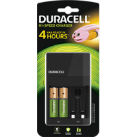 Duracell CEF14 4Std-Ladegerät mit 2AA 1300mAh (neues...