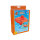 Happy People 18005 BEMA® Schwimmsitz, orange, ca. 68 x 64 cm, Gewicht: bis 11 kg, für Kinder bis 1 Jahr, vier Luftkammern