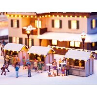 NOCH ( 12026 ) Auf dem Weihnachtsmarkt H0