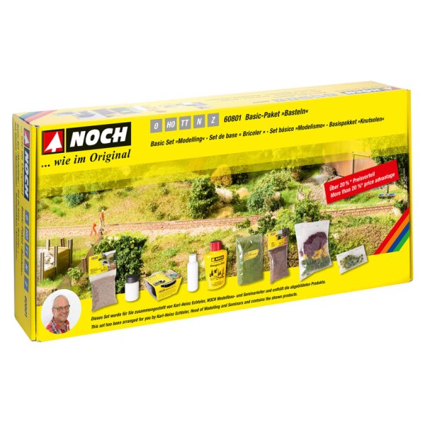 NOCH ( 60801 ) Basic-Paket “Basteln” 0,H0,TT,N,Z