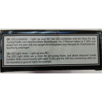 CARSON 500906232 LED Lichtstab Set blau