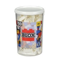 Androni 104118915 Blox 100 weiße 8er Steine in Dose
