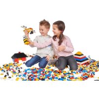 Androni 104118915 Blox 100 weiße 8er Steine in Dose