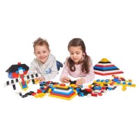 Androni 104118915 Blox 100 weiße 8er Steine in Dose