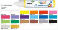 MUCKI 24438 -  Window Color Glitzer-Gold 29 ml