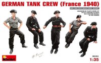 MiniArt 35191 - German Tank Crew (France 1940)  1:35