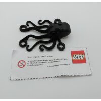 LEGO®  1 STK  Octopus schwarz Krake Tintenfisch Tier Figur