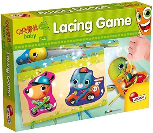 LISCIANI GIOCHI 053353 - SCHNUR FÄDEL SPIEL - LACING GAME