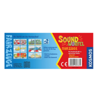 KOSMOS 69737 Soundwürfel Fahrzeuge