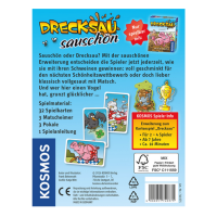 KOSMOS 74037 Kartenspiel Drecksau - Sauschön...