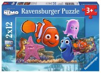 Ravensburger 07556 Nemo der kleine Ausreißer 2x12...
