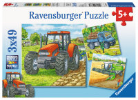 Ravensburger 09388 Große Landmaschinen 3x49 Teile