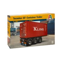 ITALERI 3887 TECNOKAR 20 CONTAINER TRAILER