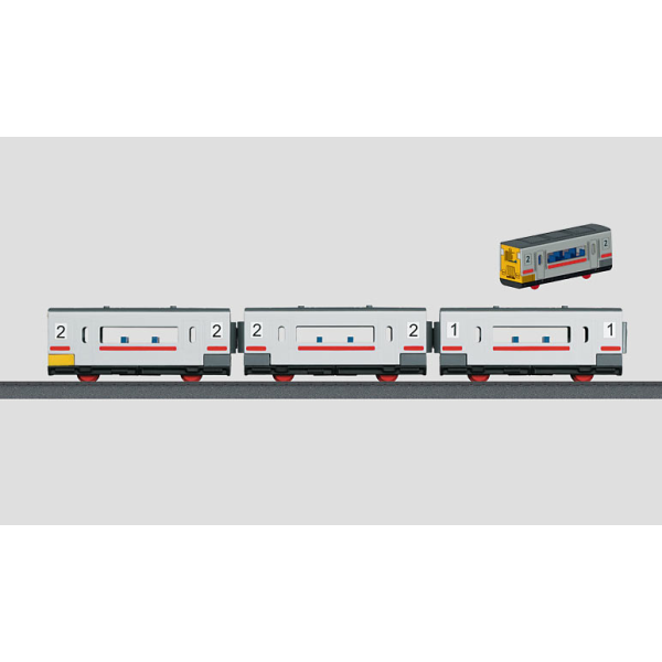 Märklin my world Personenwagen‑Set Click and Mix – 3 Wagenbausätze