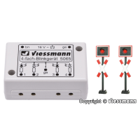 Viessmann 5060 - H0 Andreaskreuze, 2 St+Blinkelektronik