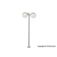 Viessmann 6097 - H0 Straßenleuchte modern, doppelt, 2 LEDs weiß