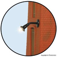 Viessmann 6442 - N Wandleuchte, LED warmweiss