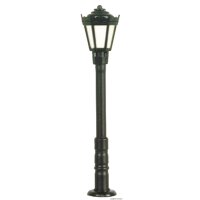 Viessmann 6470 - N Parklaterne schwarz, LED warmweiß
